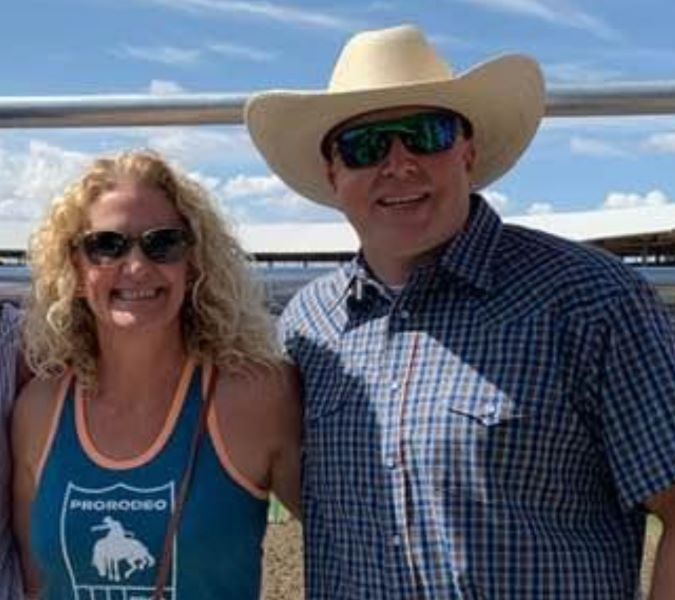 McCord with his wife, Teresa