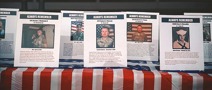 To honor fallen heroes, the 2020 Big Red Challenge will introduce a Memorial Walk. To honor fallen heroes, the 2020 Big Red Challenge will introduce a Memorial Walk.