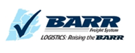 BARR Freight System Logistics: Raising the BARR logo